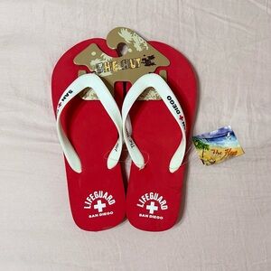 The Hut Lifeguard Flip Flops